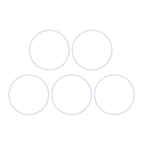 X AUTOHAUX Silicone O-Rings, 85mm OD 78mm ID 3.5mm Width VMQ Seal Gasket for Compressor Valves, Pack of 5