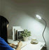USB Desk Light with Clip, LED Eye-Caring Reading Light with 3 Color Modes, 10 Brightness Levels