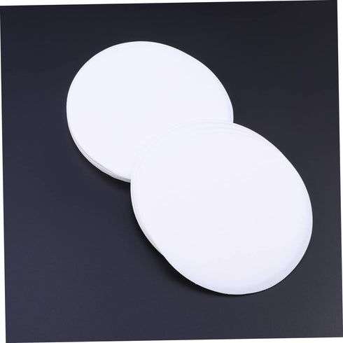 200pcs Funnel Filter Paper, Fast Medium Flow Rate Lab Grade Filter Paper for Glass White Engine Oil and Other Uses.