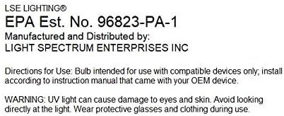 LSE Lighting UV Bulb for YD706, 4 Watt, 6 inches Long