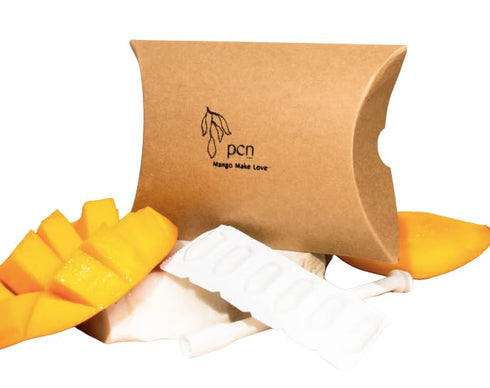 Mango Flavored & Scented Moisture Melts for Feminine Wellness Gentle Botanical Formula