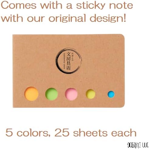 PASTA Drawing + Graphic Marker (10) with Sticky Notes, Assorted, KE-SP15-10