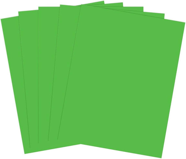 Colored Bond Paper Bundle 8.5" x 11", 20lbs, 100 Pages, Green