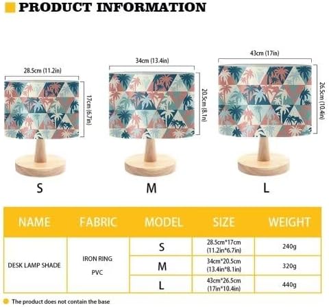 Hummingbird Dreaweet Sunflower Lamp Shades for Floor Lamps,Small Size Hardback Drum Shade for Table Lamp,Bedroom Living