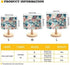 Hummingbird Dreaweet Sunflower Lamp Shades for Floor Lamps,Small Size Hardback Drum Shade for Table Lamp,Bedroom Living