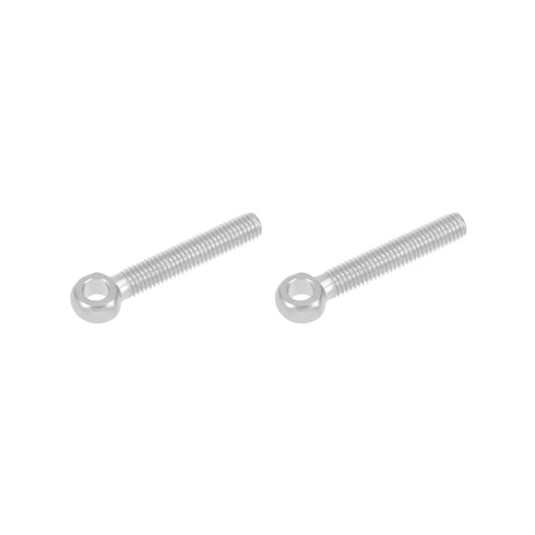 METALLIXITY Shoulder Swing Lifting Bolt (M10x60mm) 2Pcs, 304 Stainless Steel Eye Bolts for Home Renovation Fasteners