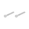 METALLIXITY Shoulder Swing Lifting Bolt (M10x60mm) 2Pcs, 304 Stainless Steel Eye Bolts for Home Renovation Fasteners