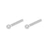 METALLIXITY Shoulder Swing Lifting Bolt (M10x60mm) 2Pcs, 304 Stainless Steel Eye Bolts for Home Renovation Fasteners
