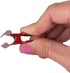 JAM PAPER Metal Bulldog Clips - Medium - 31mm - Red - Pack of 15