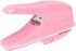 Stapleless Stapler, Pink Staple Free Hand Tool for Office School, Comfortable Handle for Paper Binding