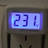Generic DM55-1 Blue LCD Digital Voltage Meter Voltmeter LED AC 100-300V with US Plug