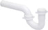 EZ-FLO 1-1/4 Inch P-Trap, White Polypropylene for Tubular Drain Applications, 35374