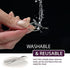 Double Sided Sticky Dots 200PCs, Clear Round Mounting Putty for Hanging Pictures Without Nails - Removable Adhesive