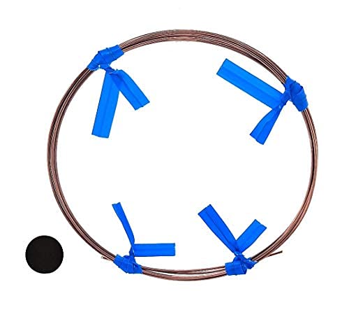 15 Feet High-Copper Wire Solder, Self-Fluxing, 18 Gauge Cadmium-Free, Made in USA by CRAFT WIRE