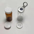 10ml Glass Bottle, Sterile Transparent Vial, Lab Sample Vial with Self Healing Injection Port, Flip Off Aluminum Cap