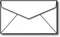 Mini Envelopes, 4 1/2" x 3" White - 100 Envelopes