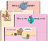 Stonehouse Collection 4 Funny Notepad Assorted Pack - Great Gift Set - 4.25 x 5.5in, 50 Sheets Per Pad
