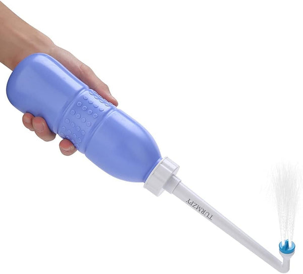 Portable 600ml Travel Bidet Plastic EVA Bottle for Personal Hygiene