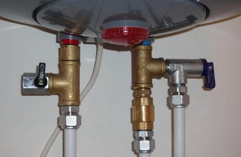One Way Check Valve 1/2" Female Float Brass Backflow Preventer for Plumbing Water Boiler Heating System