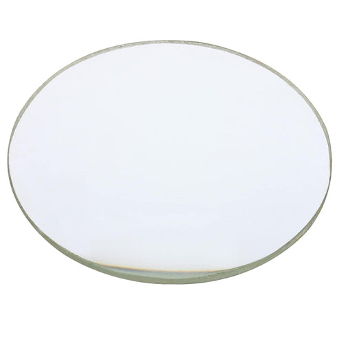 PATIKIL 4" (100mm) Focal Length Double Convex Lens, 40mm Diameter, 6mm Height, Clear Glass Lens