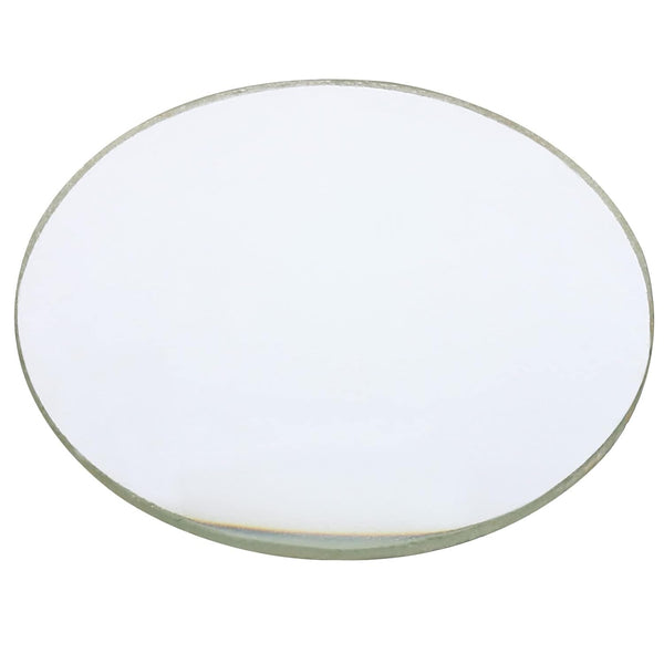 PATIKIL 4" (100mm) Focal Length Double Convex Lens, 40mm Diameter, 6mm Height, Clear Glass Lens