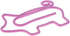 EORTA 50 Pieces Paperclips, Pink Pigs Shaped Metal Clips, Cute Cartoon Animals for Bookmarking, Scrapbooking