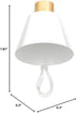 Hefoklu E26 White Plug in Wall Sconces with Switch for Bedroom, Modern Rotation Wall Lamps Up Down Mounted Fixture Wood