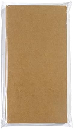 Travelers Notebook Inserts - Weekly Refills for Standard Size, Set of 3, 192 Pages, 8.25 x 4.25 Inches