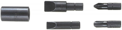 Klein Tools 70229 Screwdriver Bits for Impact Driver Set, Made in USA by Klein Tools