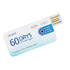 5pcs 10000 0.5C Disposable USB Temperature Recorder, Data Logger with Data Capacity, High Precision for Food, Chemical
