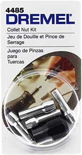 Dremel 4485 Quick Change Rotary Tool Collet Nut Set Medium