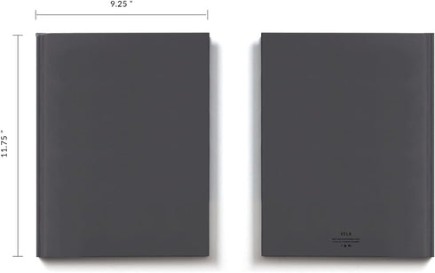 E7-B Expanded Hardcover Lab Notebook, 144 Pages, 9.25 x 11.75 in (23.5 x 30 cm), Permanent Bound, Grid