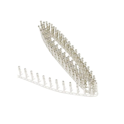 200PCS 2.54mm Female Pins Connector Kit, Crimp Terminal Connector for Dupont Jumper Wire Cable