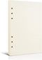 Tofun A5 Blank Refill Paper for 6-Ring Binders Planner Traveller Journal Notebook Dairy,Filler