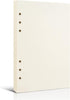 Tofun A5 Blank Refill Paper for 6-Ring Binders Planner Traveller Journal Notebook Dairy,Filler