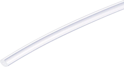 DMiotech 0.5mm ID 2mm OD Clear Silicone Tube, 3.3 Feet Industrial Tubing for Water Air Pump