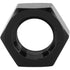 Speedway Motors 1/2-20 12 Pack 7075 3/4 Inch Black Aluminum Jam Nuts Fine Thread Includes RH and LH Alloy Hex for Heim