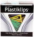 Baumgartens Extra Large Plastiklips Paper Clips, Assorted Colors, 50/Box