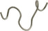 Prime-Line PL 14853 Rams Horn Clip, Chrome (50 Pack)