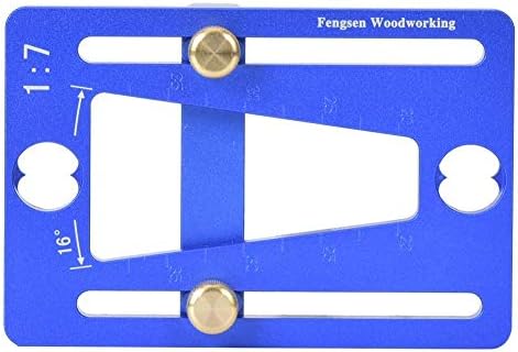 FTVOGUE Woodwork Dovetail Template - Dovetail Marker Marking Tool for Woodworking