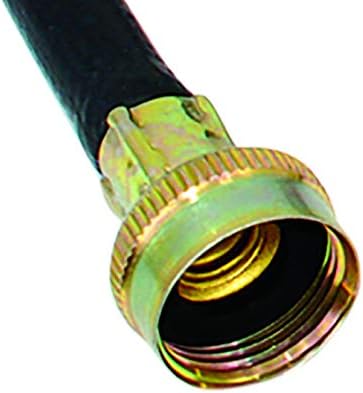 Eastman 5 Foot Rubber Washing Machine Fill Hose with Elbow, 3/4 Inch x 3/4 Inch FHT, 60333N by EASTMAN