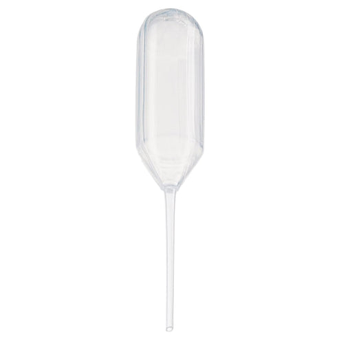 Globe Scientific 134010-500 LDPE Fine Tip Transfer Pipet, Non-Sterile, 51mm Length, 1.3mL Capacity (Box of 500)