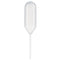 Globe Scientific 134010-500 LDPE Fine Tip Transfer Pipet, Non-Sterile, 51mm Length, 1.3mL Capacity (Box of 500)