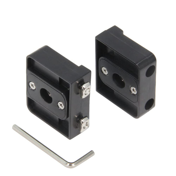 2 PCS 3D Printer Parts, 8mm Z-Axis Leadscrew Top Mount for Ender-3 CR-10 Z-Rod Bearing Holder