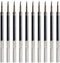 Pentel Ink Refills for EnerGel Liquid Gel Pen, 0.4mm, Black Ink, Value Set