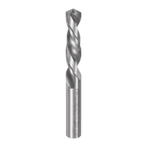 uxcell 7mm Solid Carbide Twist Drill Bits, Metric Left Hand Spiral Flutes, Tungsten Steel Drilling Tool for Stainless