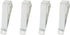 DGHAOP 8PCS Stainless Steel Garage Door Opener Clips 53x11.5mm Car Sun Visor Clamp