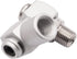 4PCS 1/4Inch NPT Air Tool 360 Degree Swivel Fitting, Portable Air Tool Adapter, Air Hose Connector