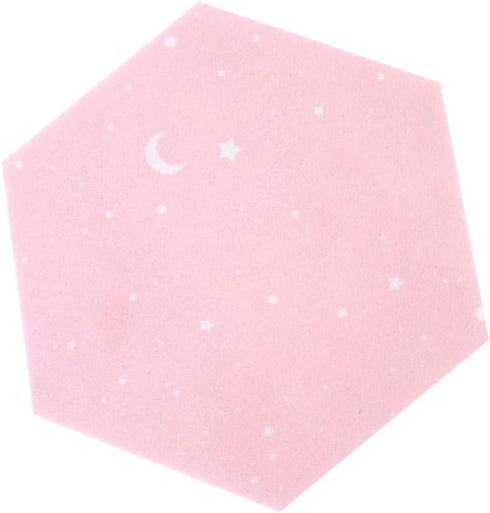 STOBOK Felt Board Home Decor Tile Stickers, Hexagon Memo Board DIY Decor for Home and Photo Wall