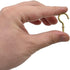 50Pcs Brass Plated Ceiling Hooks | 7/8 Inches Screw Hooks